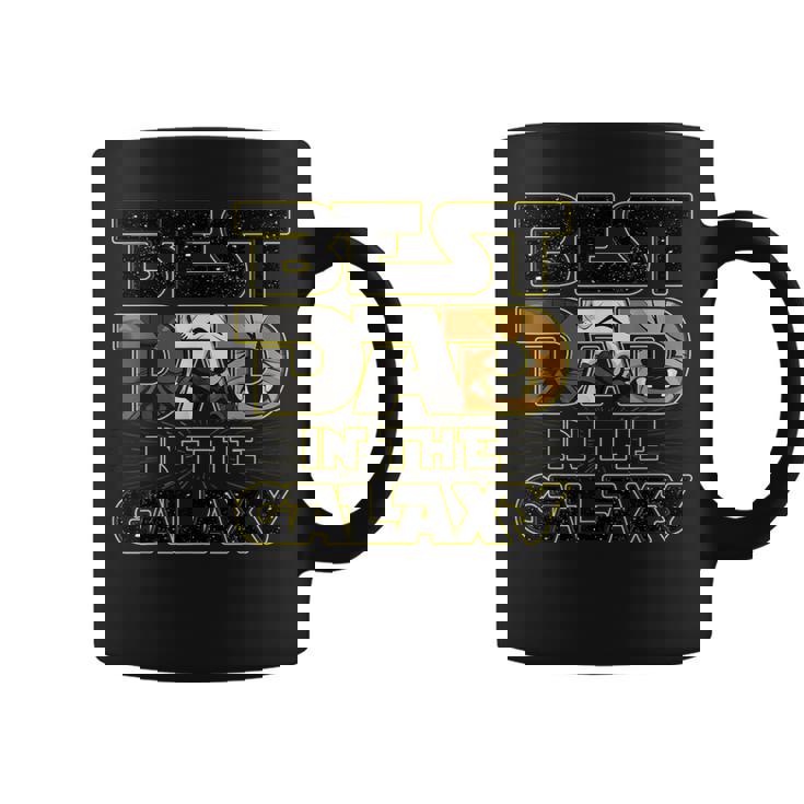 Best Dad In The Galaxy Fathers Day Space Boys Husbands Coffee Mug
