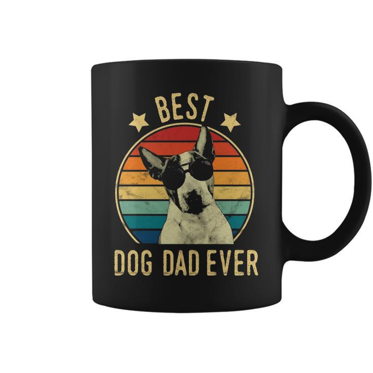 Best Dog Dad Ever Bull Terrier Father's Day Gif Coffee Mug