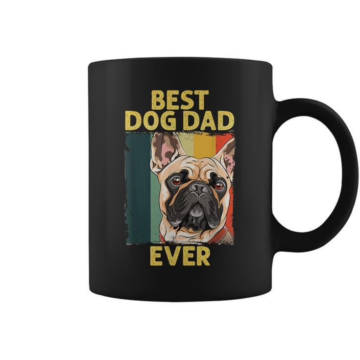 Best Dog French Bulldog Dad Ever For Father's Day Coffee Mug