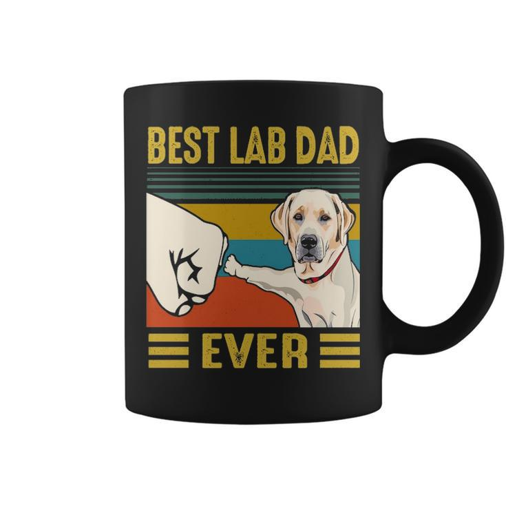Best Lab Dad Labrador Retriver Dog Coffee Mug