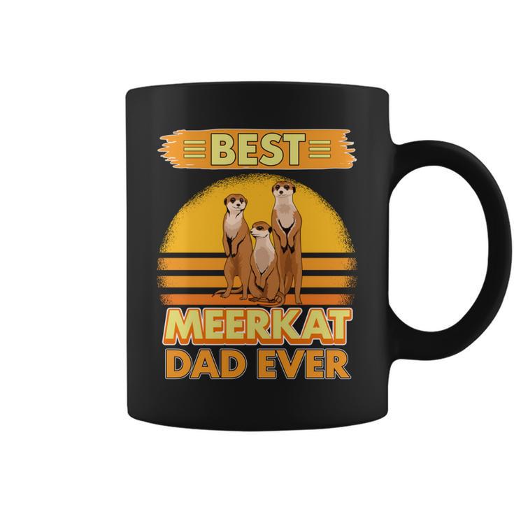 Best Meerkat Dad Ever Papaatertag Erdmännchen Tassen