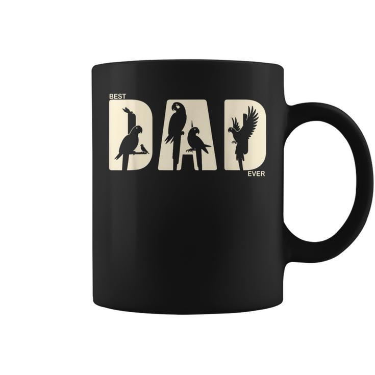 Best Parrot Dad Ever Fathers Day Parrot Coffee Mug