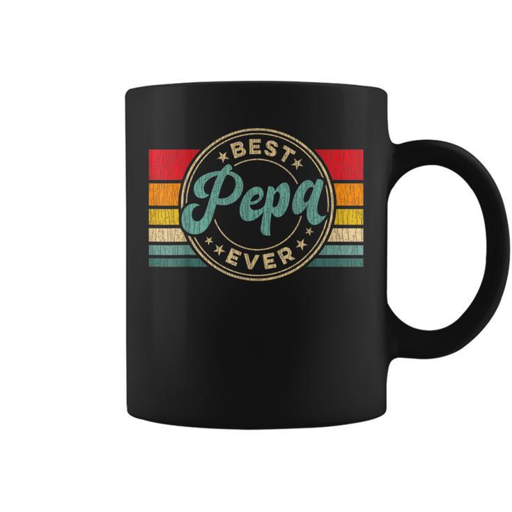 Best Pepa Ever Vintage Retro Father's Day Coffee Mug