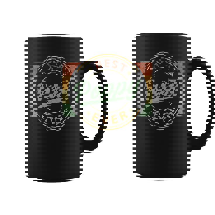Best Poppy Ever Emblem Father's Day Poppy Grandpa Coffee Mug