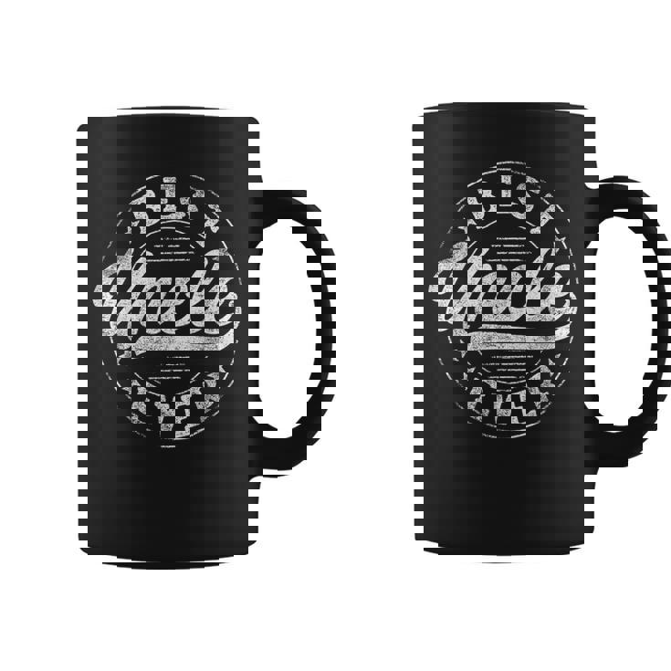 Best Uncle Ever Father's Day Uncle Vintage Emblem Coffee Mug
