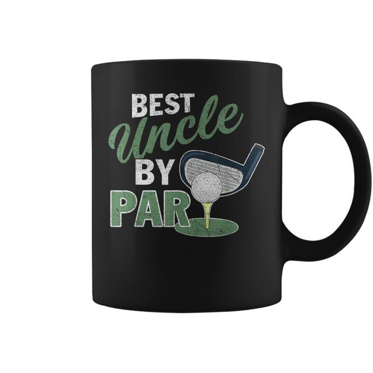 Best Uncle By Par Father's Day Golf Sports Coffee Mug