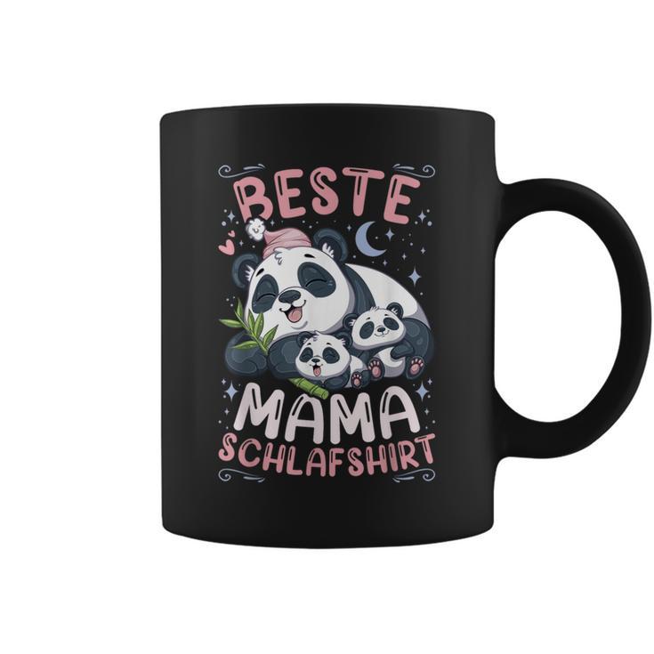 Beste Mama Schlaf Panda-Bär Mit 2 Kindern Mutter Tassen