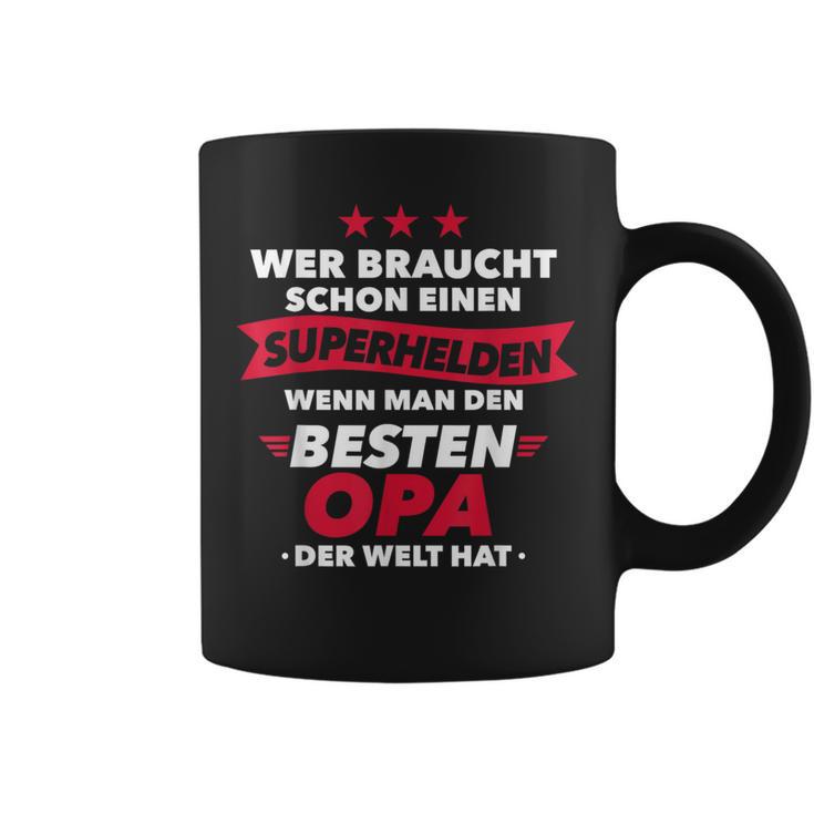 Beste Opa Superheld Tassen, Humorvolles Design für Großväter