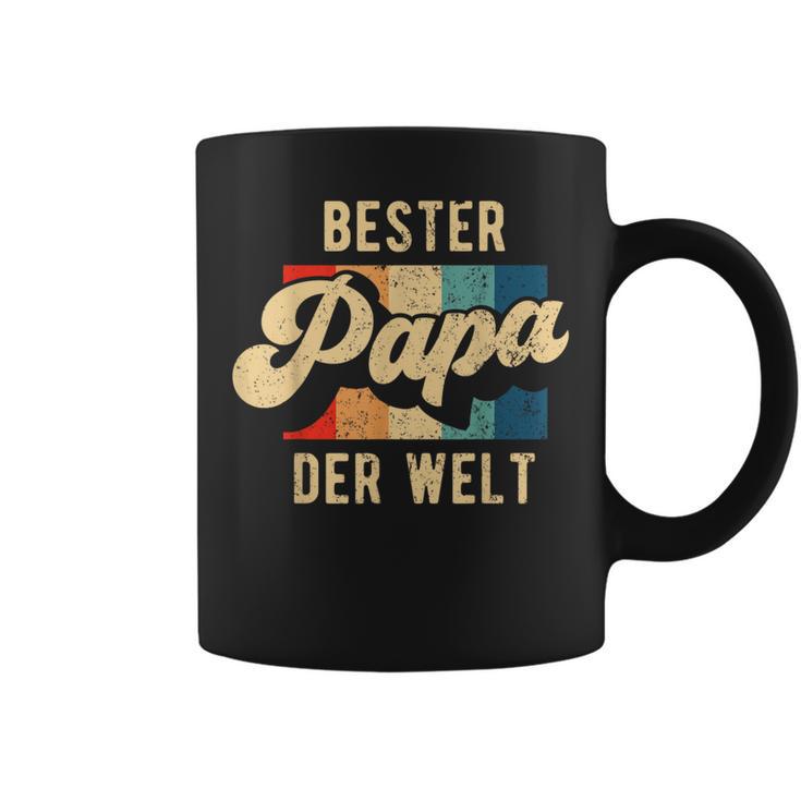 Bester Papa Der Welt Retrointage Saying Father's Day Tassen