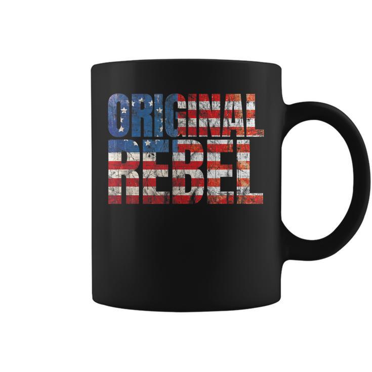 Betsy Ross American Flag Original Rebel Vintage Distressed Coffee Mug