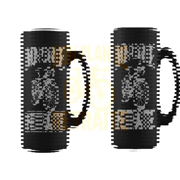 Bicyclette Drôle Mon Plan De Retraite Cycliste Routett Tasse