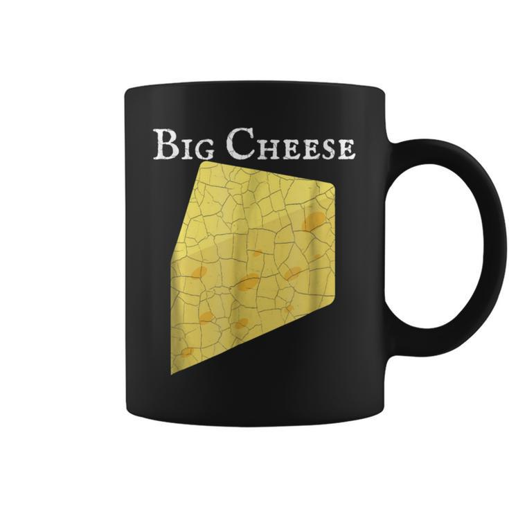 Big Cheese Distressed Employer Boss Junk Food Coffee Mug