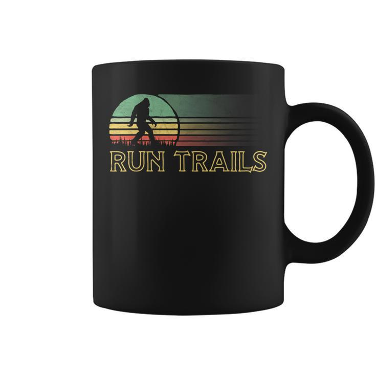 Bigfoot Runner Vintage Trail Ultra Marathon Coffee Mug
