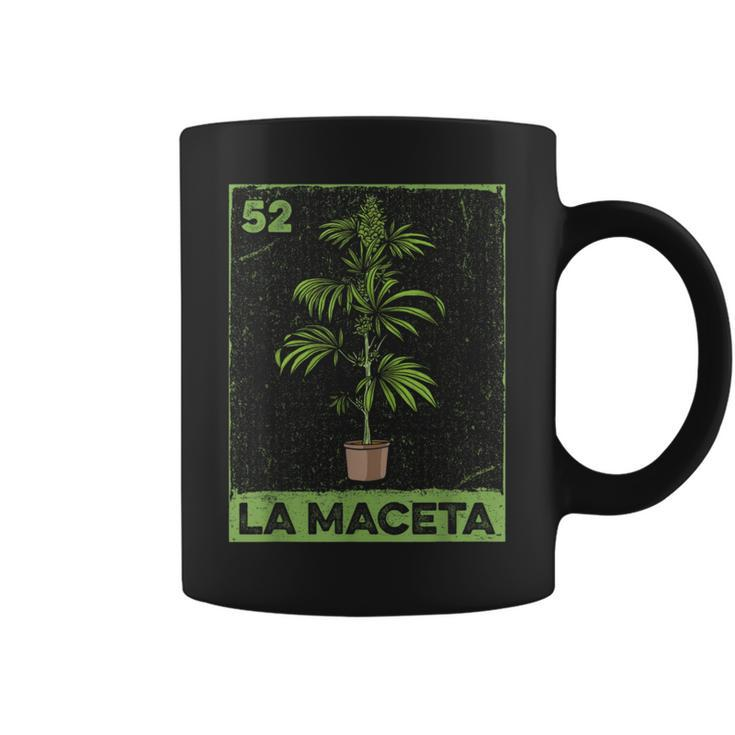 Bingo Spanish Cannabis Mexican Lottery La Maceta Themed Coffee Mug