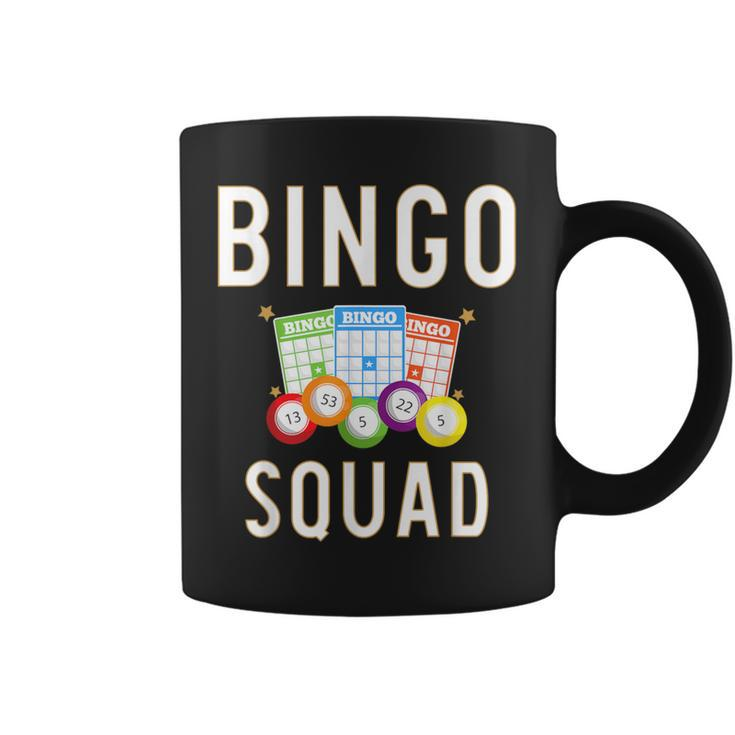 Bingo Squad Bingo Card Player Coffee Mug