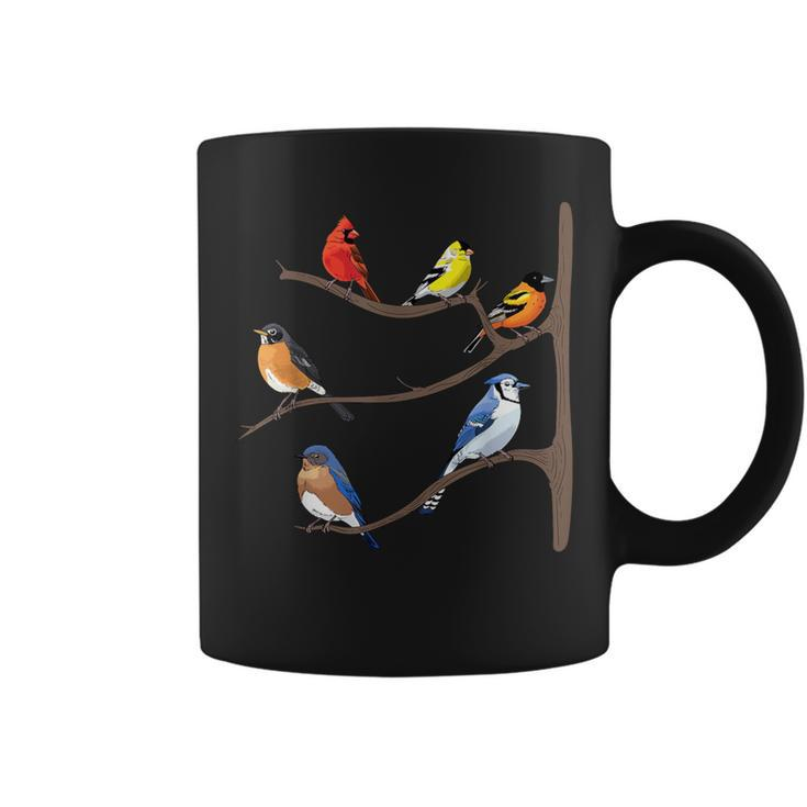 Birds On A Branch Birding Bird-Watching Birder Bird Watcher Coffee Mug