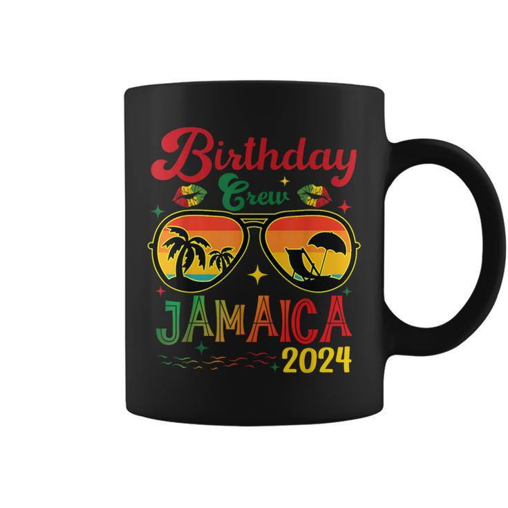 Birthday Crew Jamaica 2024 Girl Party Matching Coffee Mug