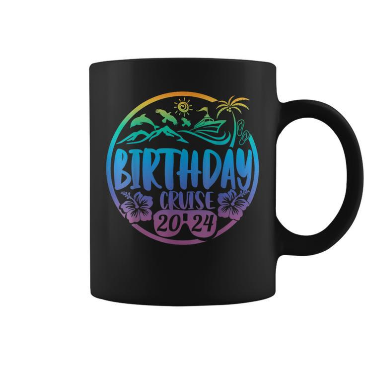 Birthday Cruise 2024 Family Cruise Trip Summer Vacation Coffee Mug