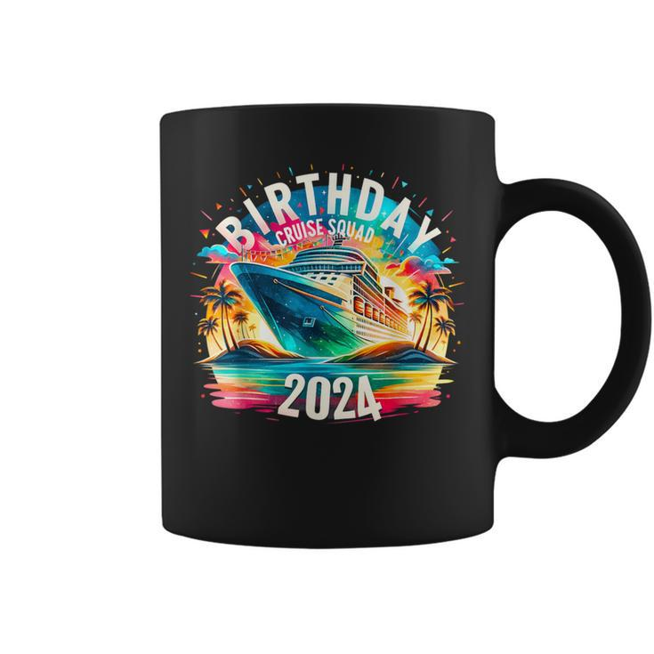 Birthday Cruise Squad 2024 Birthday Party Cruise 2024 Coffee Mug