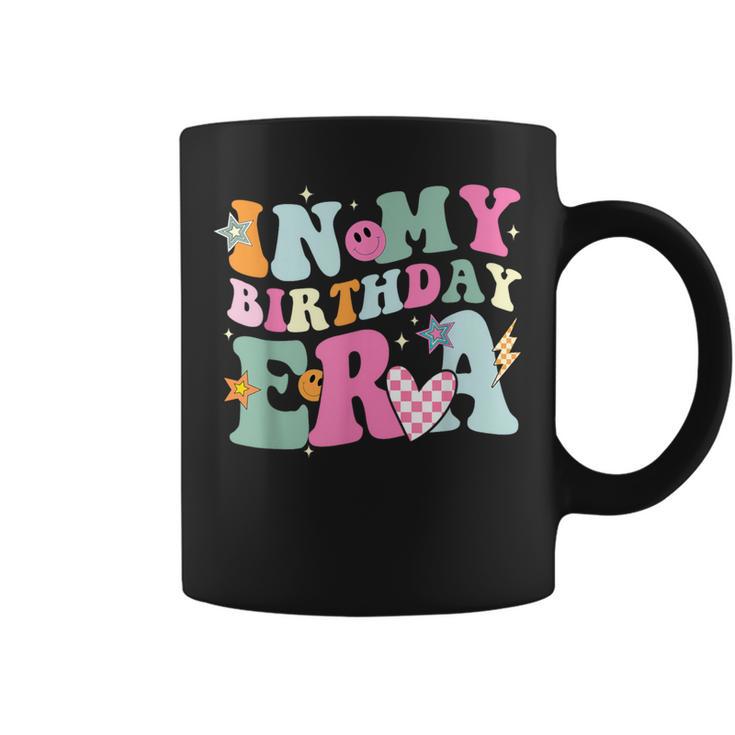 In My Birthday Era Groovy Retro Kid Happy Birthday Coffee Mug