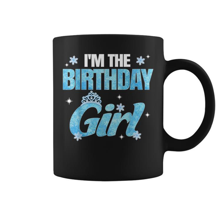 Im The Birthday Girl Snowflake Family Birthday Decorations Coffee Mug