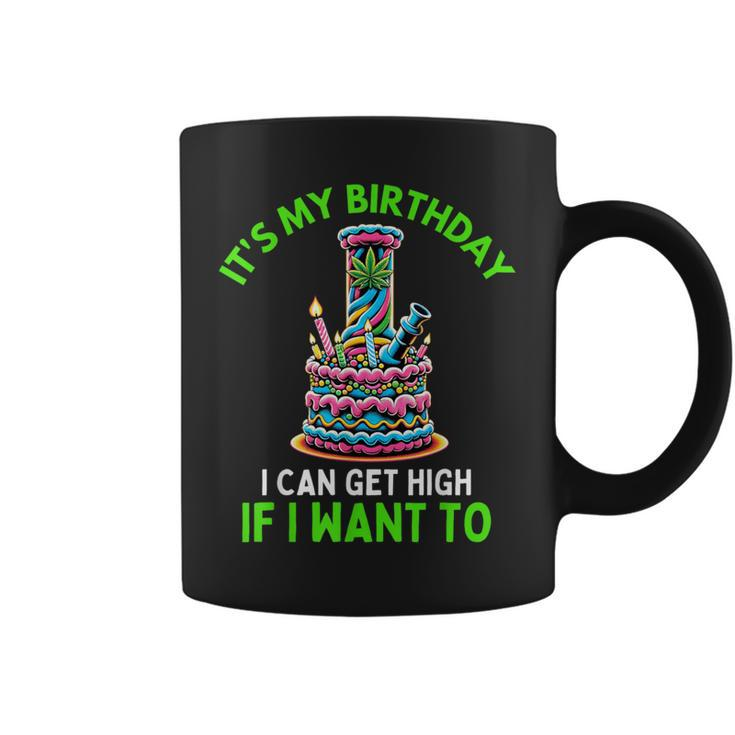 Birthday Marijuana Cannabis Weed 420 Stoner Humor Coffee Mug