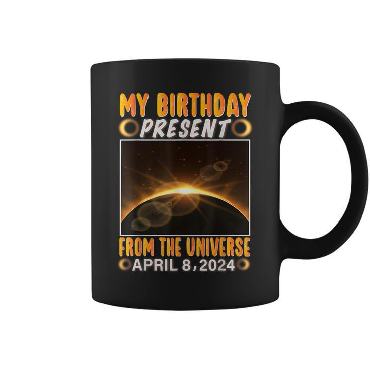 Birthday Solar Eclipse April 8 2024 Total Solar Eclipse 2024 Coffee Mug