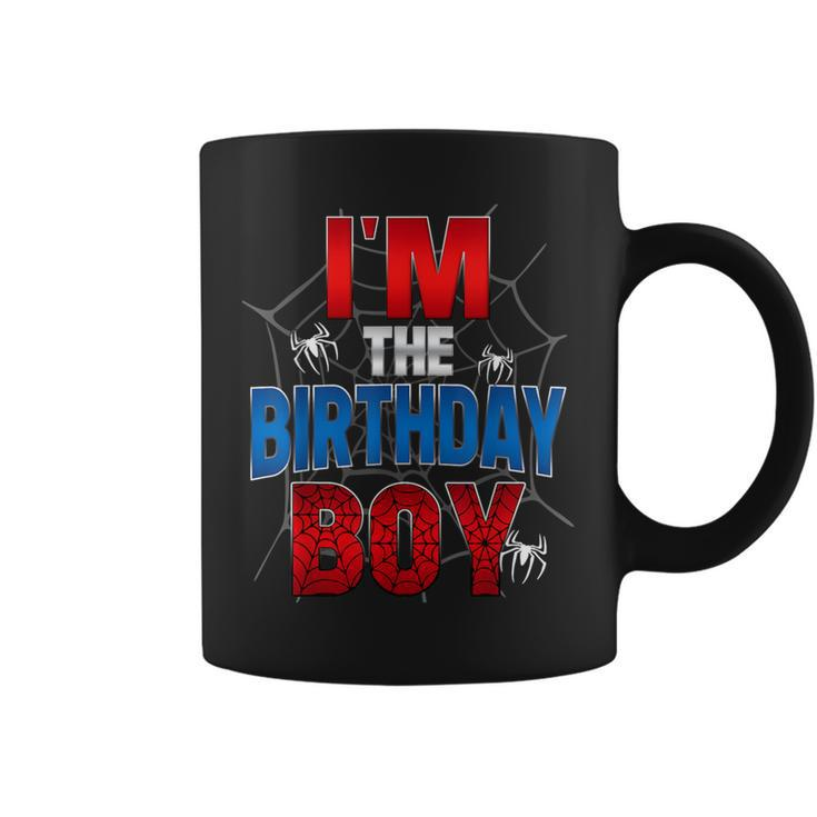 Birthday Spider Web Birthday Party Im The Birthday Boy Coffee Mug