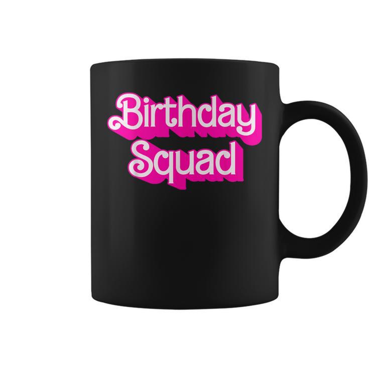 Birthday Squad Birthday Party Matching Family Group Coffee Mug