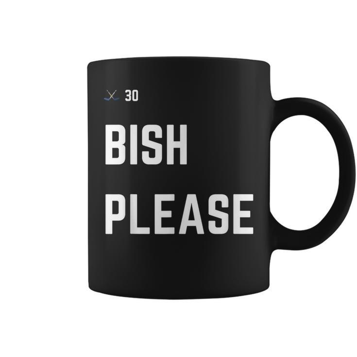 Bish Please Hockey Dallas Goalie Stars Coffee Mug