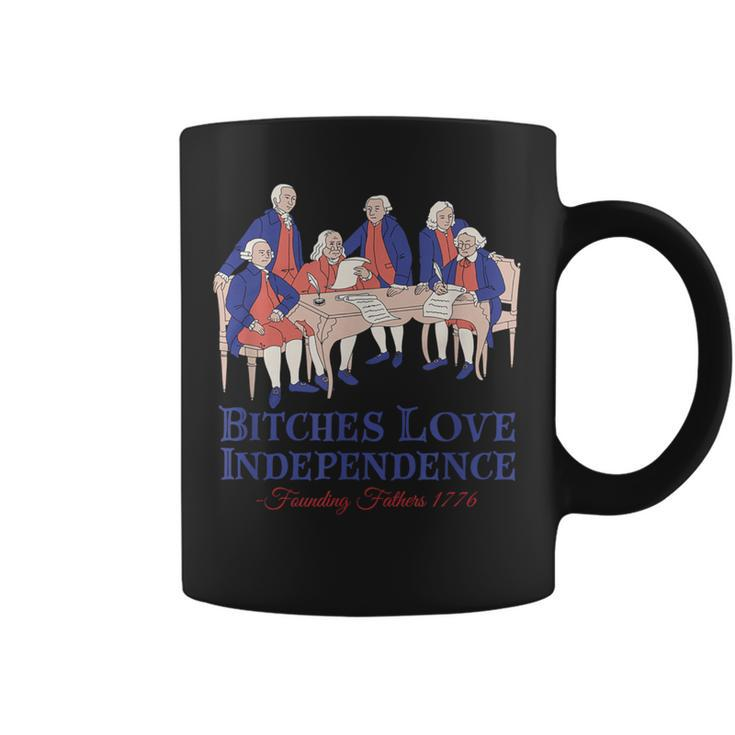 Bitches Love Independence 4Th Of July Coffee Mug
