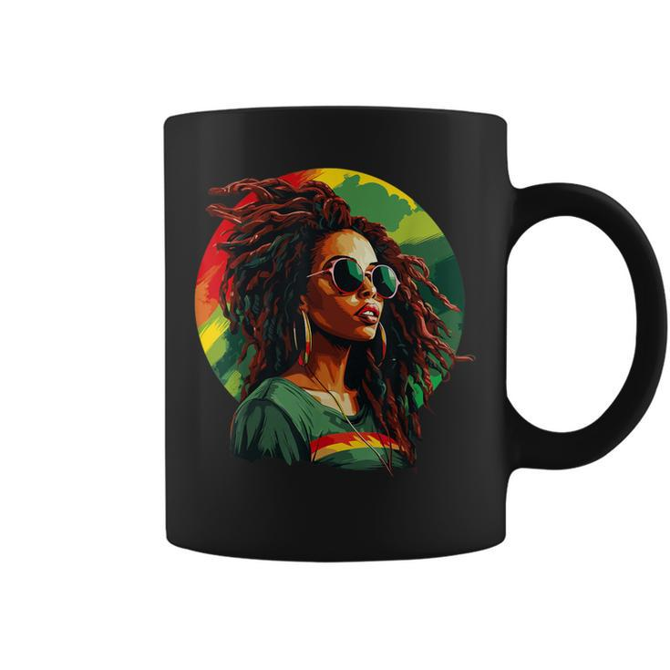 Black Afro American Junenth Afrocentric Coffee Mug