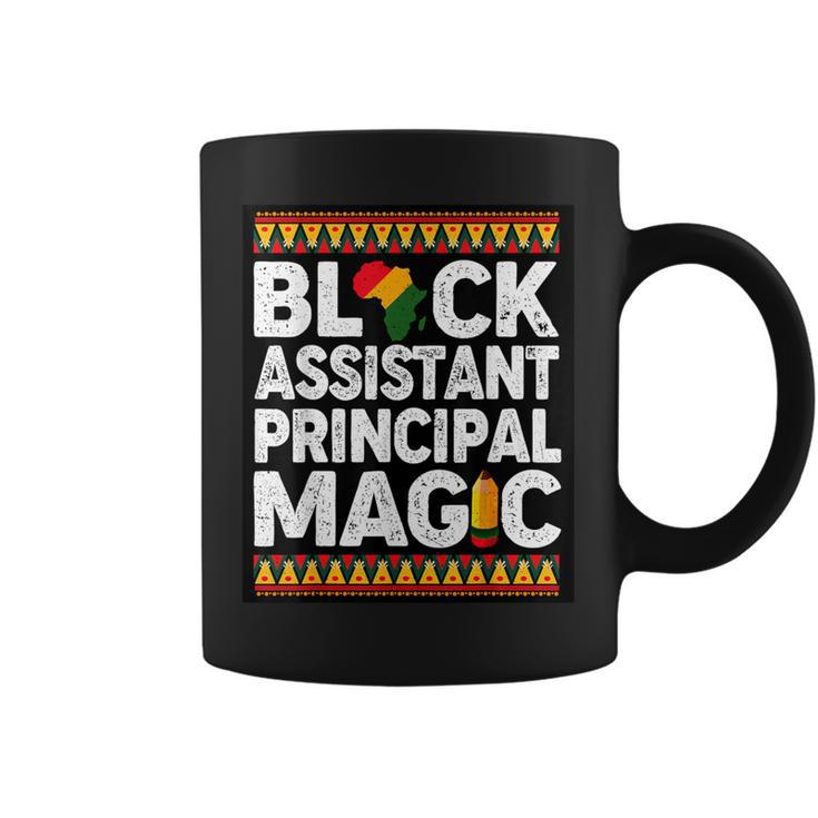 Black Assistant Principal Magic Melanin Black History Month Coffee Mug
