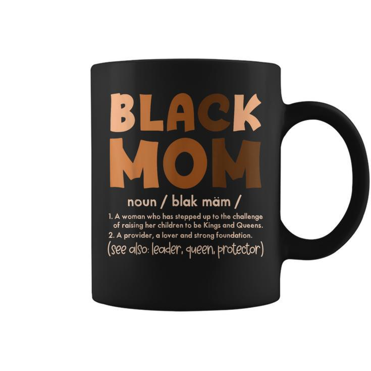 Black Mom Melanin Definition African American Mother's Day Coffee Mug