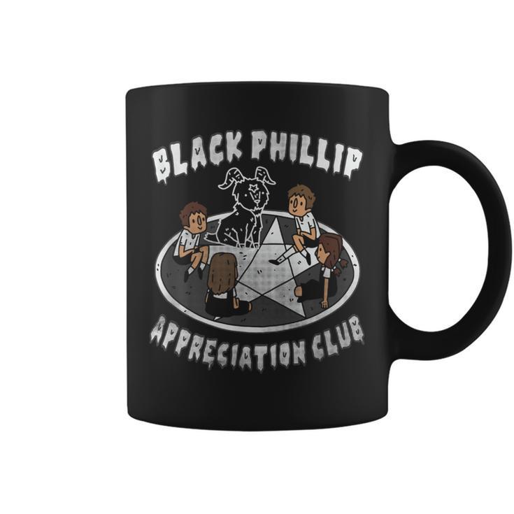 Black Phillip Appreciation Club Occult Witch Gothic Cult Coffee Mug