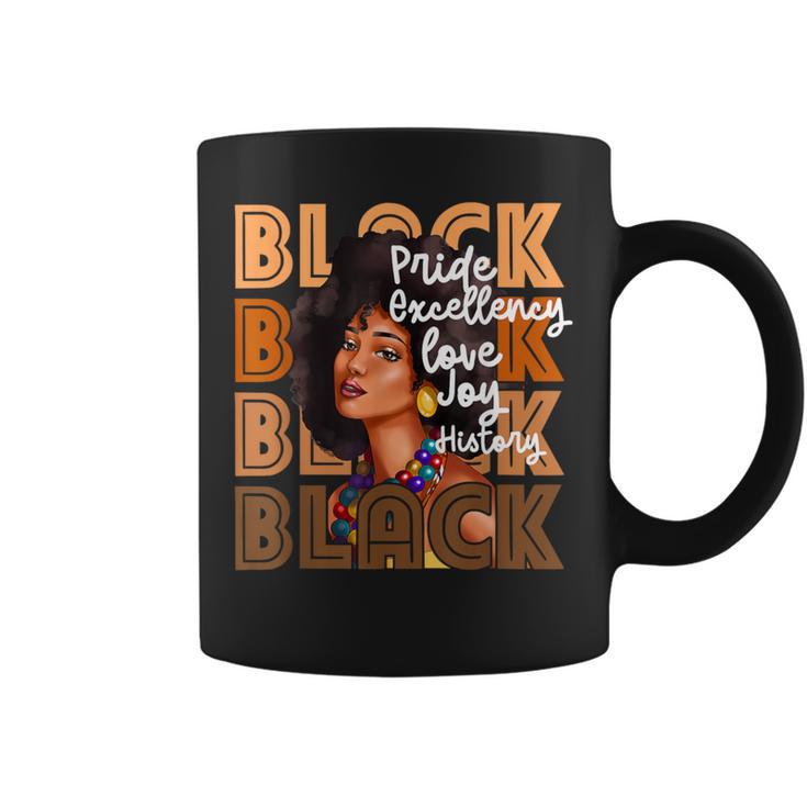 Black Pride Excellency Love Joy History Junenth Coffee Mug