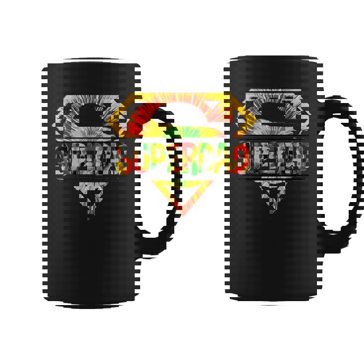 Black Super Dad Family Junenth Freedom 1865 Fathers Day Coffee Mug