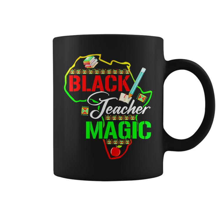 Black Teacher Magic Teacher Black History Month Coffee Mug