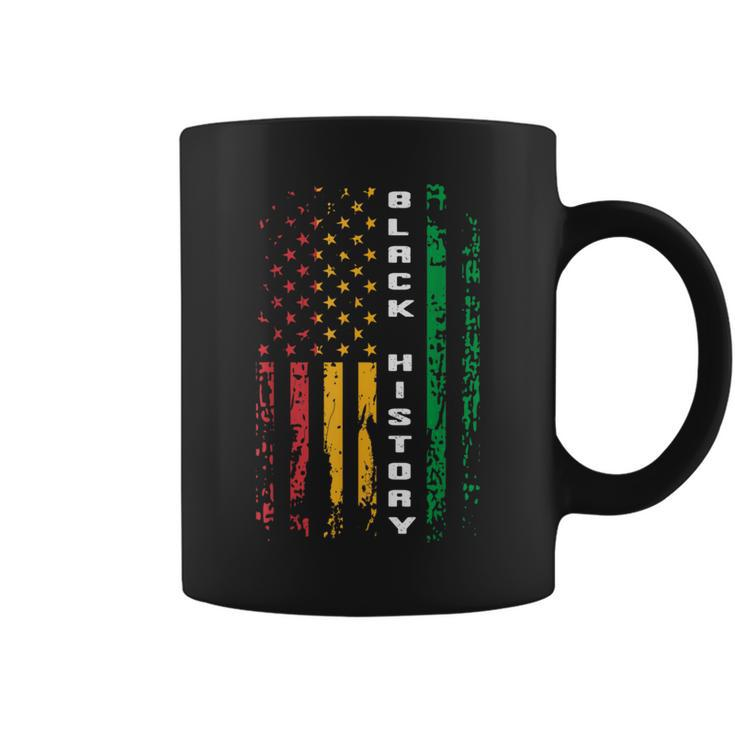 Black History African American Flag Africa Black Pride Coffee Mug