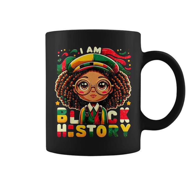 I Am Black History Black History For Afro Girls Youth Coffee Mug