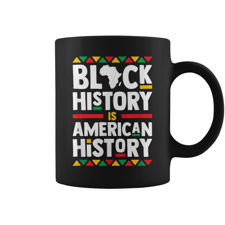 Black History Is American History African Dashiki Coffee Mug
