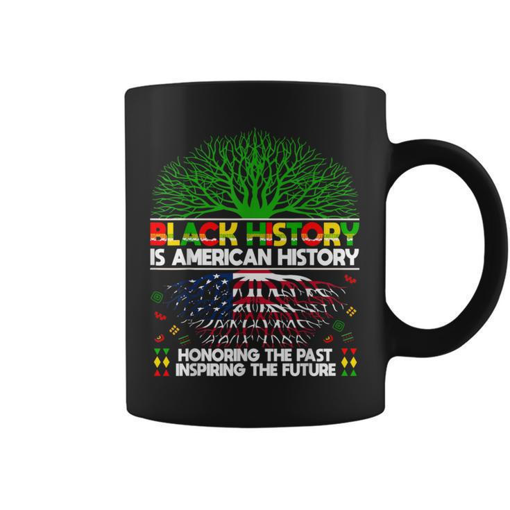 Black History Is American History Patriotic Womens Coffee Mug