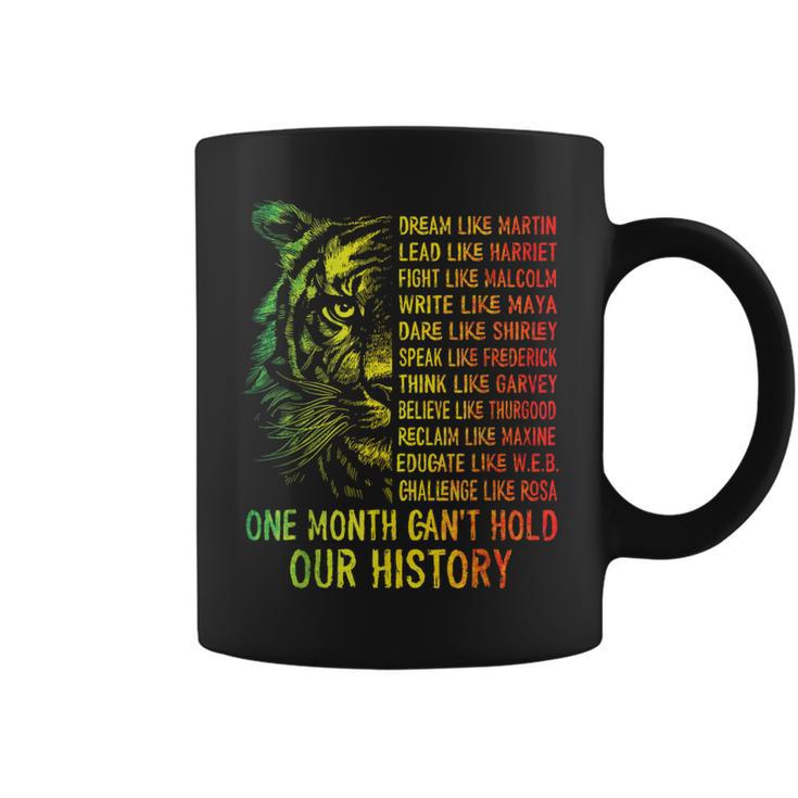 Black History -Black History Month Dream Like Martin Coffee Mug