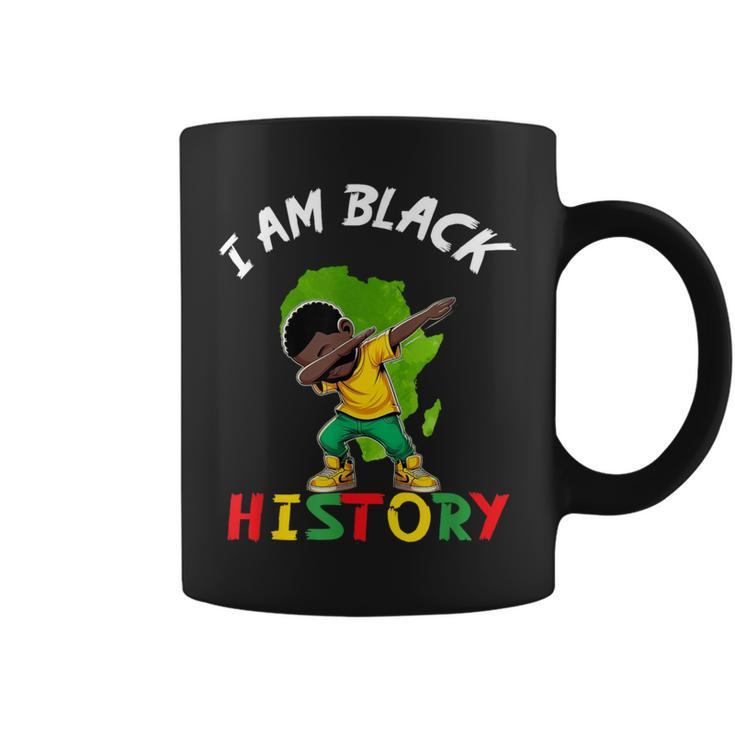 I Am Black History Boys Black History Month Celebrating Coffee Mug