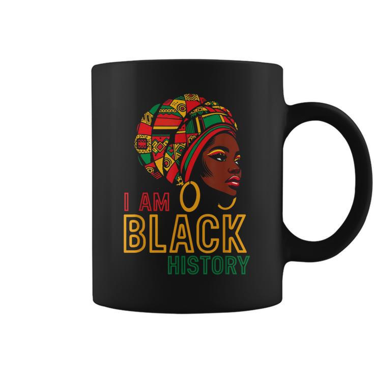 I Am Black History Girl African American Junenth Womens Coffee Mug