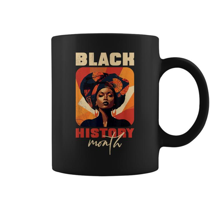 Black History Month African American Woman Coffee Mug