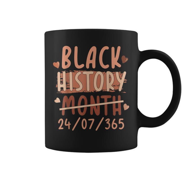 Black History Month Afro Melanin Black Afro American Coffee Mug