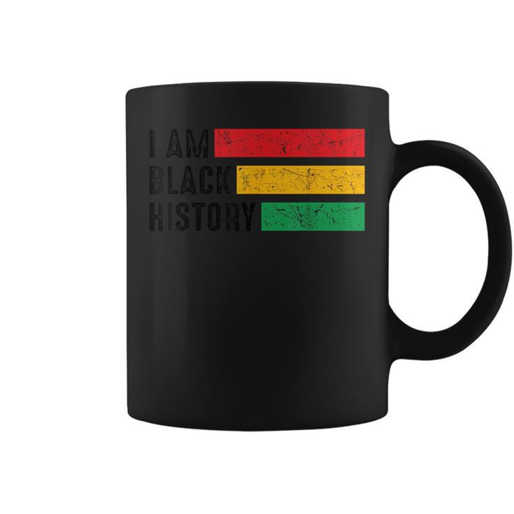 I Am Black History Month Girl Retro Groovy Junenth Coffee Mug