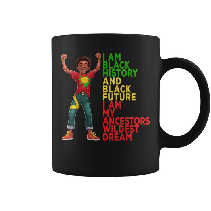Black History Month Junenth Independence Day Kid Boy Coffee Mug