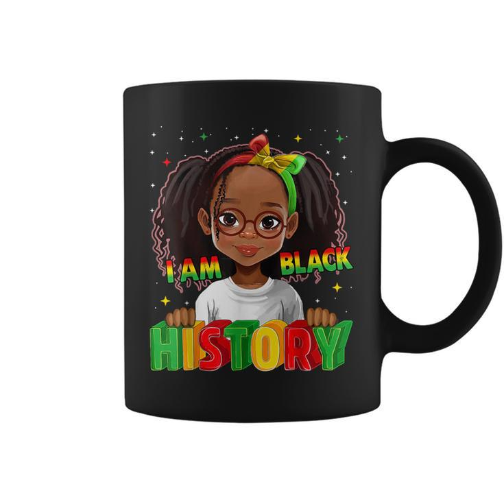 Black History Month For Kid Girls I Am Black History Coffee Mug